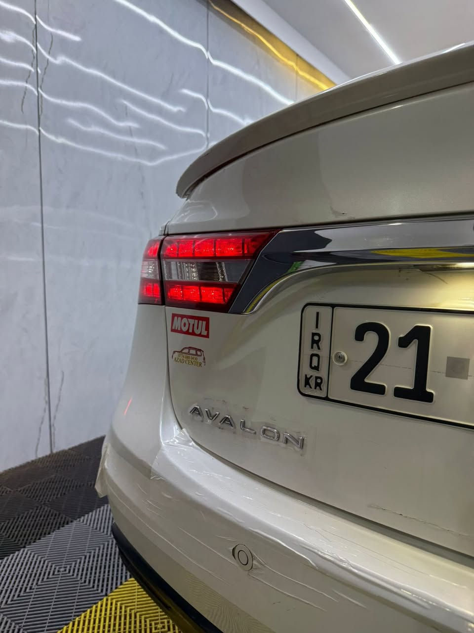 ﷽
TOYOTA AVALON 2013 LIMITED
▫️تويوتا ئه ڤه لون موديل 2013 ليميتد
🔹مواسفات خليجى
فول مواسفات بريمى ده ره جه يه ك
~~~~~~~~~~~~~~~~~~~~~~~~~~~~~~~
مكان🌇: سليماني                     سعر💵:197$
تليفون☎️:*********** ::: ***********
~~~~~~~~~~~~~~~~~~~~~~~~~~~~~~~
▫️كير و مه كينه ى به شه رت نه كراوه 📦
🔹سه وت و سه رف و خه له لى نييه به شه رت

▫️بؤياغ ( يه ك به له بؤياغ هه يه ) دوو جى بجوك ساردى هه يه 
🔹زؤر جوان ماوه ته وه و نمونه يه له جوانيدا📦

▫️مواسفات بريمى فول مواسفات
( به سمه - سلايت - ناو زه رد - كوشن جلد - كوشن ساردو گه رم - كوشن خزن - تبريد مركزي - نيزامى ئيكؤ و سبؤرت - ڤؤليؤم - تحديد سورعه - زينون - زؤر مواسفاتى تر )

▫️چوار تايه و ويلى لؤكى TOYO بيلادى بؤ به ستراوه
🔹كامل سير ڤزى بؤ كراوه و يه ك دينار مه سروفى نييه
🔹سه نه وى و ره قه م و هه زه ى تازه يه به ناوى خومانه
🔹ته حويل و غه رامه به شه رت
🔹(( گير و مه كينه و كاره باى و هه موو گيانى به شه رت )
