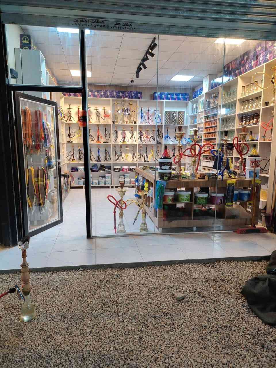 محل نراكيل هوه ديكور ه للبيع
بدايت حي الوفاء ابصفه كهوه خير من الله السعر عل خاص
***********
