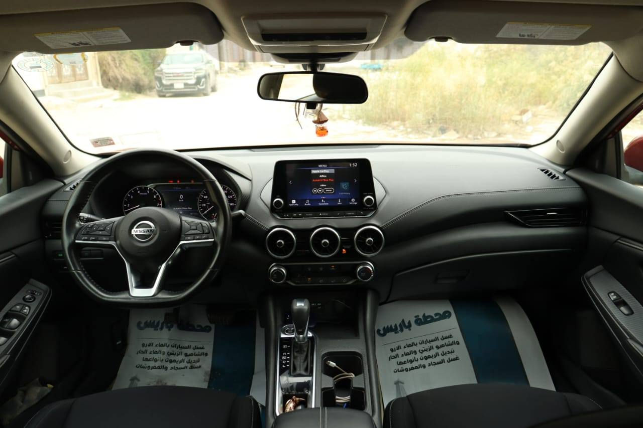 نيسان سنترا SV 2022 

نيسان Sentra SV موديل 2022 رقم اربيل باسمي
لون أحمر لؤلؤي جذاب يخبل 

 أهم المواصفات:
مانع تصادم وردار امام وخلفي 
توقف تلقائي امامي وخلفي 
 محرك اقتصادي 1600cc
 گير أوتومات CVT ناعم وسلس
 مثبت سرعة (Cruise Control)
بلوتوث – USB – شاشة وسطية
 كاميرا رجوع مع حساسات خلفية
 نظام توفير الوقود ECO
 مرايات جانبية كهربائية
 ريموت + إنذار
 مقاعد مريحة قماش فاخر
انظمة أمان ABS + EBD + Airbags

 السيارة ماشية قليل (٢٦ الف)
وارد امريكي كلين بدون حادث بدون صبغ 
ملاحظه بيها شخطه بالدعاميه و رصعة جانبيه وشخط خفيف بدون تصليح 

 مناسبة للعائلة – هادئة – ناعمة وموفرة بنزين

الموقع: كربلاء
 للاتصال أو واتساب: (*********** )
