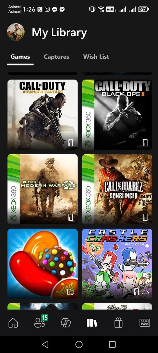 سلام عليكم
حساب اكس بوكس للبيع متروس العاب + متروس dlcs ومفعل عليه dev mode حتى تحول جهازك إلى Emulation box السعر 150 الف وبيه مجال


**إذا كنت صاحب هذا الإعلان وتريد حذفه لأي سبب، رجاءا أرسل رسالة إلى الدعم الفني**