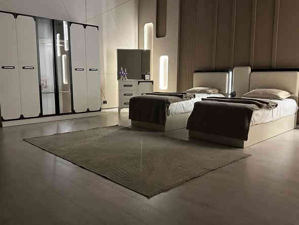 ♦️🔈 *تم وصول*🔈♦️
*موديل* فيروز  شبابي  

 
♦️ *5 *قطع ابواب* *شبابي*
♦️ *كنتور   *220  سم صافي عمق كنتور 50 سم 😊 ✅كنتور اناره
 
♦️ *ميزت تواليت نفس الصوره 
♦️ *كومدي عدد 1 مع ظهر إنارة لد 
♦️ *سرير عدد 2 *90*190 سم

#السعر_٦٥٠_الف_فقط_مع_الشد__مجاني_______________لجميع___المحافظات_🎁

💎 ضمان حقيقي مع صيانة لمدة سنة كاملة
💎 وكالات حصرية للأثاث التركي

📌 صناعة تركية 100%
🚚 توصيل سريع لكل المحافظات
💳 تقسيط حصري عبر ماستر كارد الرافدين

📞 للطلب والاستفسار:

*********** – *********** – ***********
