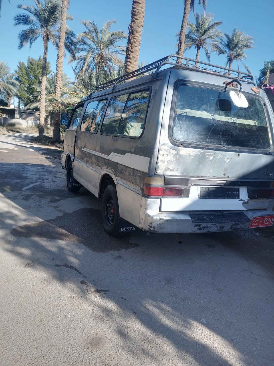 السلام عليكم كيا بستا للبيع السياره الكهربائية كل شغاله مكنيه وكير اكسل كفالة  رقم صدامي سنويةموجوده  بغداد حره بس ماندل صاحبهه ابيع كوم حديد اتكفل عشائر وسرقه مكان السيارةالنجف الكوفه اني مكلف بل نشر الرقم  ***********
