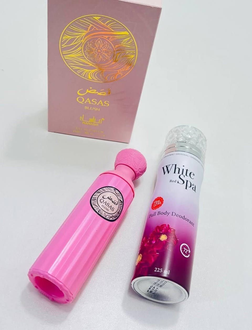 انتعاش ونظافة وريحة تجنن! 🍬💗
منو بينا ما تحب تدلل نفسها؟ باكج "الأنوثة الوردي" صار متوفر!
​
عطر قصص Blush ريحته هادئة ومو مزعجة، وبنفس الوقت فواحة وثابتة.
​
سبراي White Spa اللي يخلي ريحة جسمكِ كأنكِ طالعة من "سبا" حقيقي.
عطر يكمل عطر.. والدلال ماله حدود! 🥰✨
للحجز والاستفسار، دايركت مسج 📩

عرض مكون من عطرين من احلى العطور 

عطر قصه الوردي  
مع معطر جسم 

السعر خاص🤍

توصيل كافة محافظات العراق 🚗

#عطر_قصة #كوزمتك #عطر #معطر_جسم #انوثة #بنات #عراق #بغداد #نجف


**إذا كنت صاحب هذا الإعلان وتريد حذفه لأي سبب، رجاءا أرسل رسالة إلى الدعم الفني**