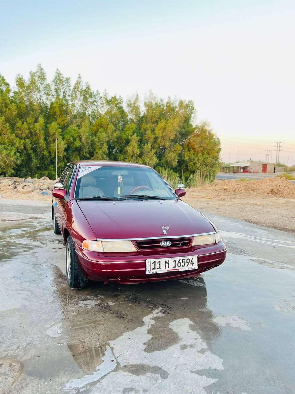 كيا سيفية للبيع 
  كير اوتماتيك 
موديل 1994
بدون ايرفلو
   رقم بغداد مشروع وطني 
سنوية وهزة جديد 
   كهربائيات كله شغاله 
صدر أمامي وخلفي جديد 
    تخم تاير جديد 
صبغ حزام فقط جمالية 
قمارة وتكم بلادي 
مكفولة من ضربة وكص 
مكينة مفتوح مو مسكر 
سيارة نضيفة ومتعوب عليه 
السعر
36 بيه مجال 
***********
مكاني بابل شوملي
