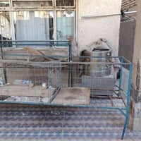 غراض محل دجاج • معدات كاملة • مبردة كبيرة