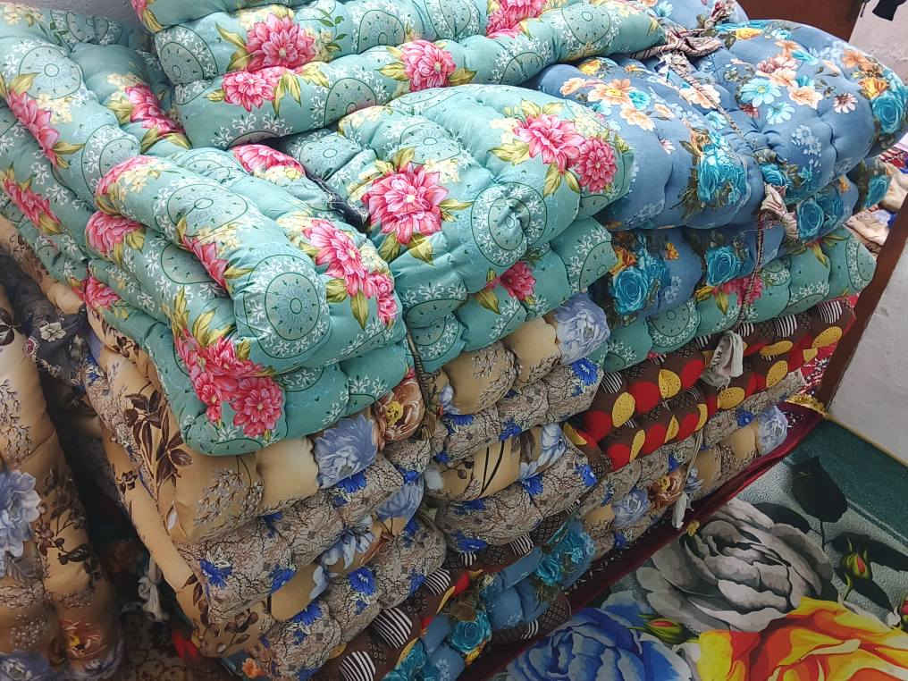 جودليه ديباج جمله -مفرد وزن  اثنين  كيلو
الواحده  7500فقط / الزوج 15 الف 
جودليه وزن 3ونصف كيلو ب 12500 زوج 25
لحاف نفرين ديباج  وزن 5 كيلو ب 30 الف
جودليه نفرين وزن سبعه كيلو بسعر 30الف
مخاد 1 كيلو ب 3500   
مكان كفاءات شارع خمسين خلف المدارس الجديدة
توصيل مجاني داخل الكفاءات والمناطق المجاوره.
واتساب ***********
