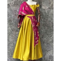 فستان هندي • مقاس ٤٢-٤٤ • سيت اكسسوارات