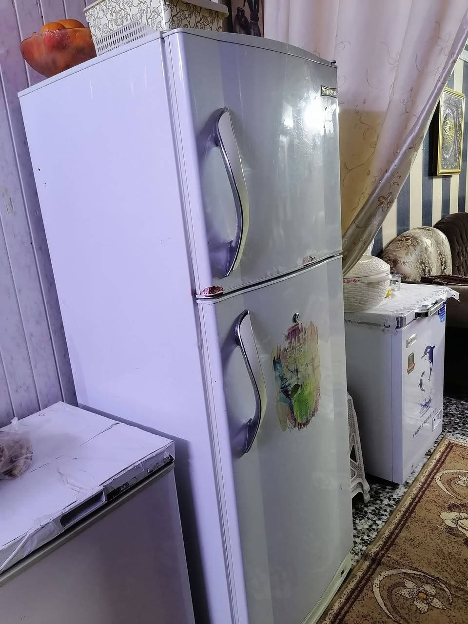 سلام عليكم ثلاجه للبيع حجم كبير ب200 وبيهه مجال عنوانه الشعب شارع الاسواق المركزيه


**إذا كنت صاحب هذا الإعلان وتريد حذفه لأي سبب، رجاءا أرسل رسالة إلى الدعم الفني**