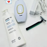 ليزر منزلي • يزيل الشعر • نعومة وبياض