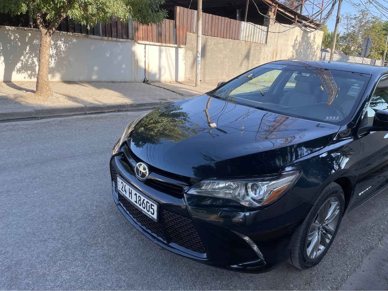 ‎Toyota camry se+ 2017 

بوند وجاملوغ بخ بي برشوت 
حادث السيارة خلفي بدون صبغ بدون معجون 
***********‎ زاخو, دهوك

