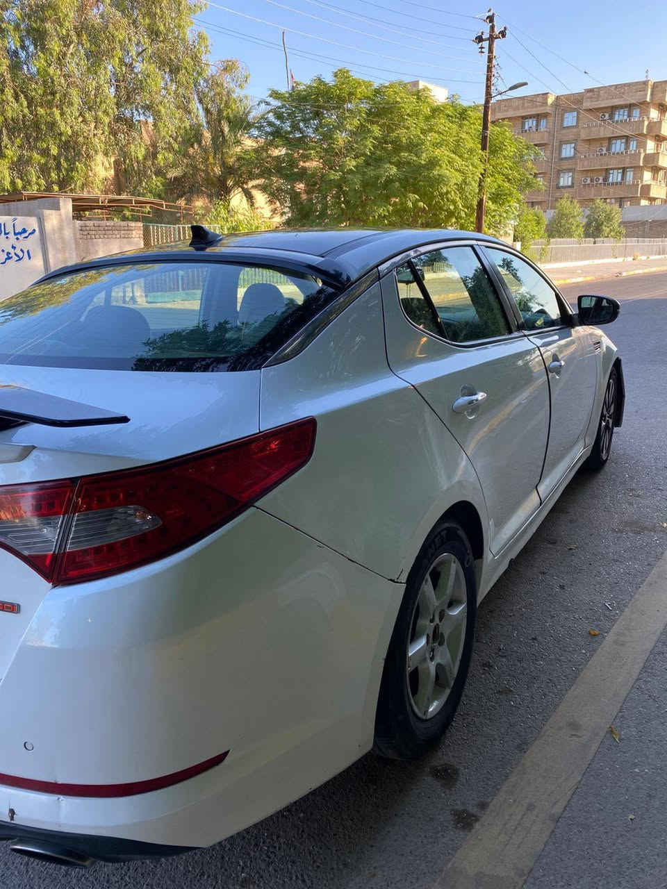 السلام عليكم
للبيع اوبتمه 11 امريكي فول موصفات محرك 2400  كفاله 
رقم بغداد دولي سنوية لل2031 هزة لل2027 
سونار موجود بالمنشور 
بصمه 
بنوراما
كشنات جلد 
تدفئة تبريد بالمقاعد 
خزن ميموري
كشنات كهرباء
اشاير بل مري 
تحكم جهتين 
تبريد قطعتين
لد امامي خلفي 
موصفات الفول معروفه
حادثه بامريكا جامرلغ خلفي وبالعراق قطعتين يعني 3 قطع فقط 
تكمه امامية راشيه صبغ بالغلط مكفوله من معجون 
عنوان بغداد __ حي تونس *********** 
السعرررر 88 ورقة مجال بسيط
