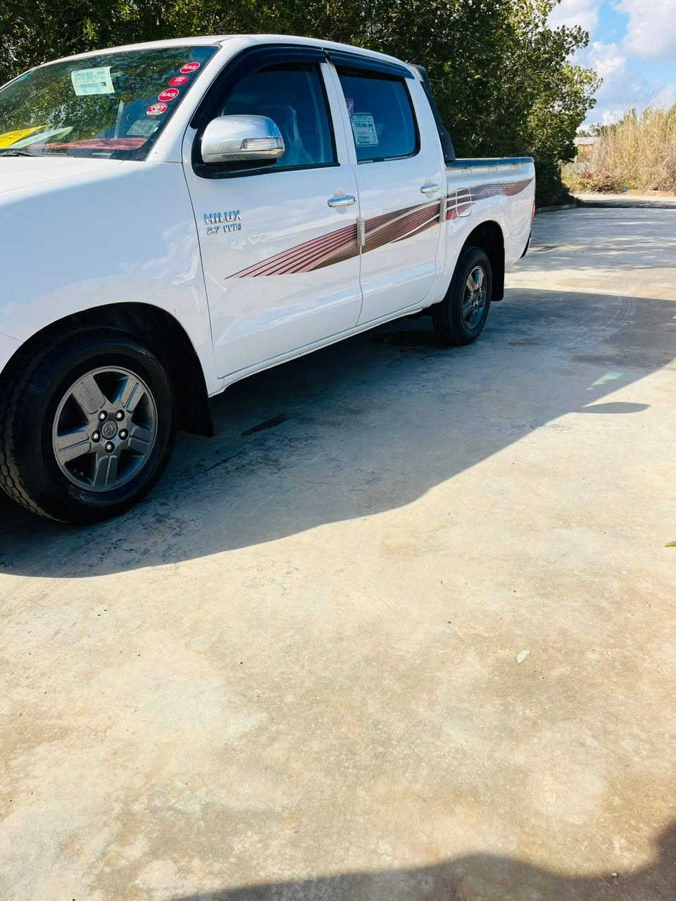 سلام عليكم للبيع تيوتا هايلوكس موديل 12
رقم واسط كير محرك حداديه كله جديد 
شاصي 19 سياره خير من الله كلشي ما تصرف 
عليها العنوان واسط صويره سعر للمطلوب 165 
***********
