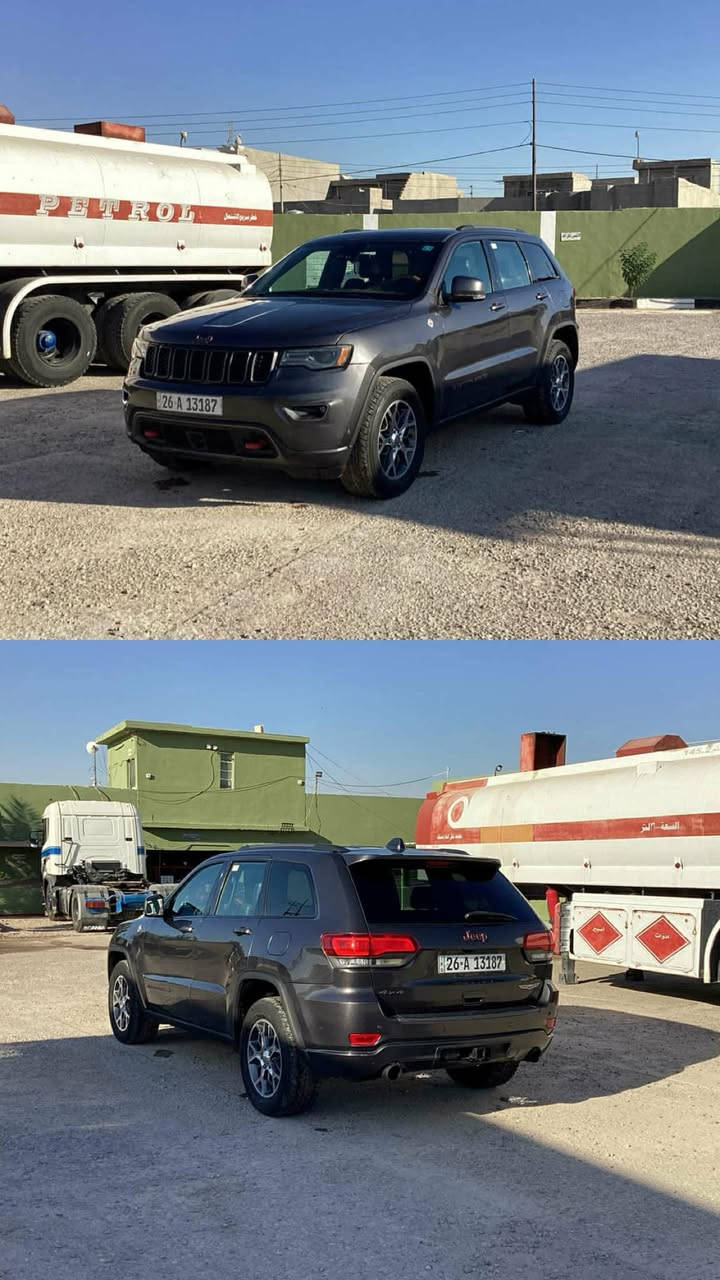 للبيع جيب 2018  فئة (تريل هوك) 
مصبوغ حزام اثر شخوط فقط  بدون حادث
لغود شواصي دواخل كله مكفول
محرك وكير كله مكفول
تبريد ثلج
مقاعد جلد 
داخل اسود 
تحكمات ستيرن
وشاشه وكامره وهواي موصفات ماتنعد
محرك 6 سلندر المرغوب بالجيب
رقم صلاح الدين
سياره كاملة من جميع نواحي بدون اي نقص
تراي من زاخو للفاو

لتواصل والاستفسار 
***********
