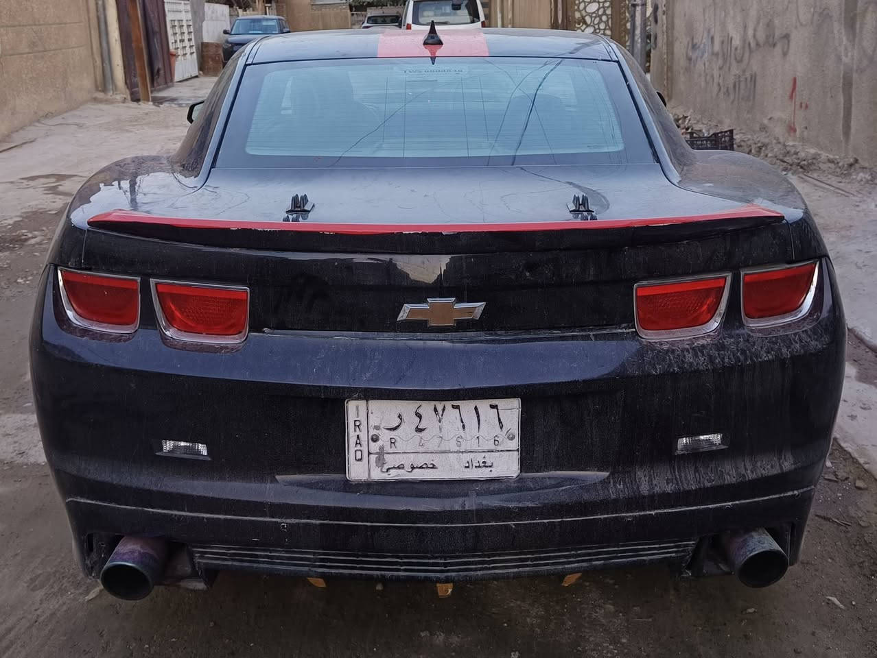 كمارو موديل ١٠ محرك ٦ سلندر السيارة متروكة يرادلها بعض الترتيبات حاليا شغالة وجاهزة من كير ومحرك وحدادية رايدها ب ٦٧ ورقة فقط مكاني بغداد جديدة ***********
