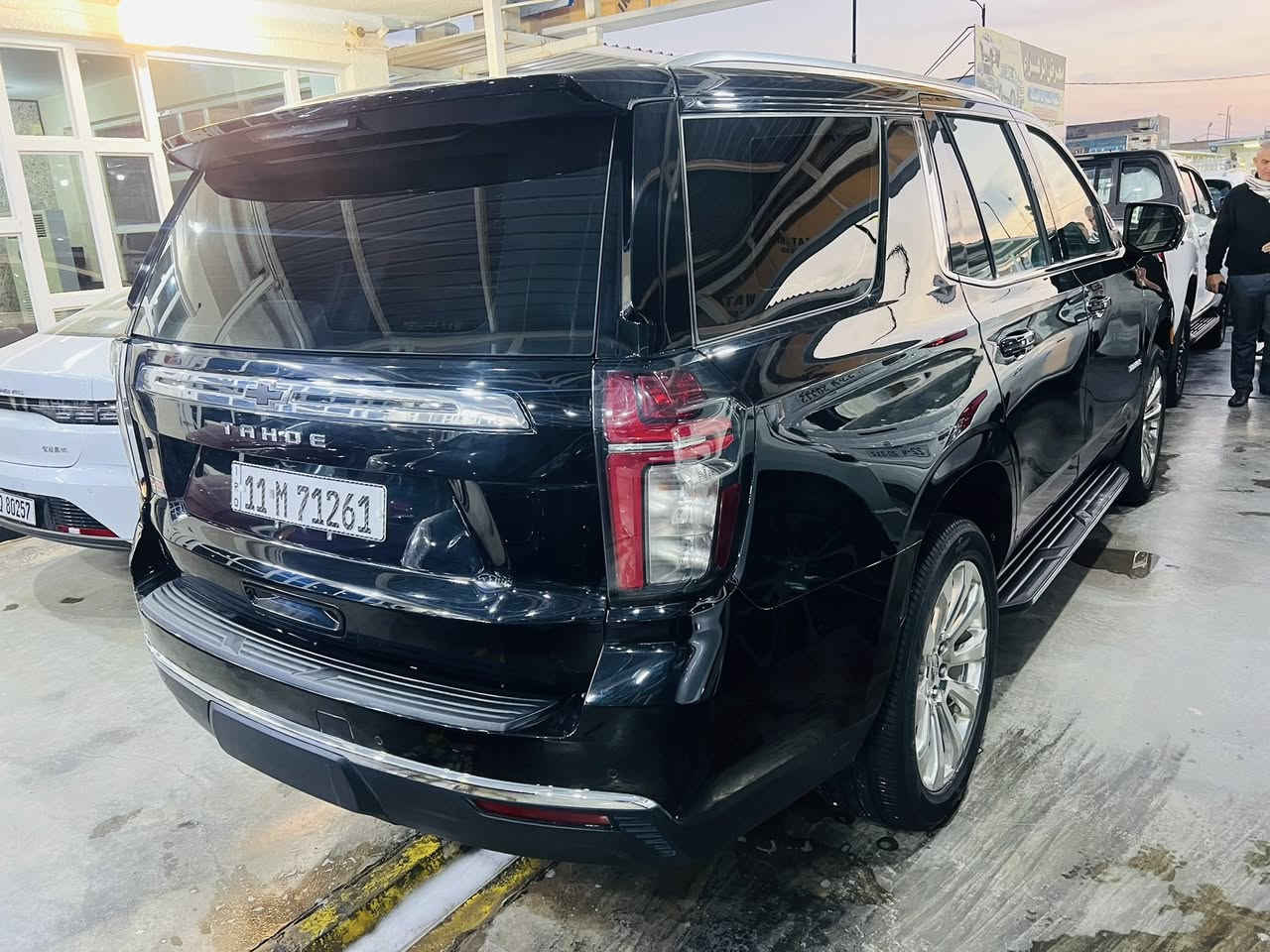 ‏سلام عليكم تحياتي للطيبين بيع تاهو 24 وكالة المنصور خليجي ماشية 40 سيارة مكفولة كفالة عام سعرها￼510 والاستفسار على هذا الرقم مكان السيارة الكوت ***********￼
