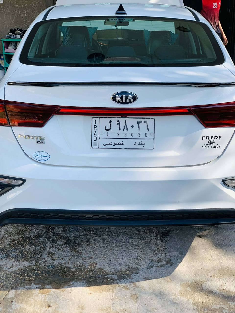 السلام عليكم اخوان
كيا فورتي موديل 2020 
رقم بغداد 
مكينه 2000 دوش 
كير AT 
كل التفاصيل راح اذكرها بالمنشور لتخابر وتكول شبيها مابيها 
مواصفات 
تحديد مسار 
رادار امامي 
شاشه كبيره تدعم كاربلاي 
حساس اطارات 
حساس مقود 
تحكمات جهتين 
توقف ذاتي 
مانع انزلاق 
ثلاث انضمه قياده 
كلين ليبل واحد اكو كم ملاحظه صارت بالعراق موضحه بالصور 
مكاني بابل السعر 135 ترهم مراوس ابقل منها حسب القناعه
*********** الواتساب @إشارة
