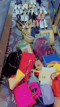 تعزيله محل جنط واحذيه نسائيه كل جديد اكثر من 100 قطعه اريدهن شلعه ابيع...