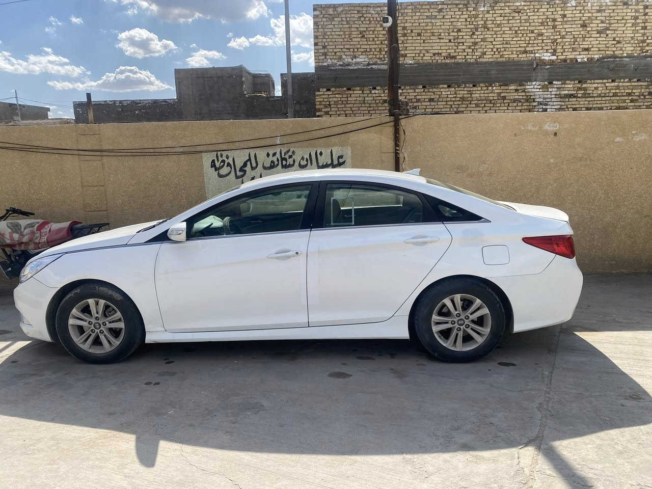 السلام عليكم سوناتا 2014   بيه قطعتين جاملغ وبنيد وارد امريكي حادثة بأمريكا فقط دعامية سيارة كلش حلوة وبل واقع احلى جاهزة من كلشي حدادية كير محرك تبريد ثلج كله جاهز  ماتصرف علية الف دينار 
سنوية رقم جديد 2030 مكان السيارة كربلاء الحسينية  
السعر 110 وبيه مجال للطيبين
للستفسار ***********
