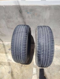 زوج تايرات نص عمر انضاف حجم 16/60 /07707959363