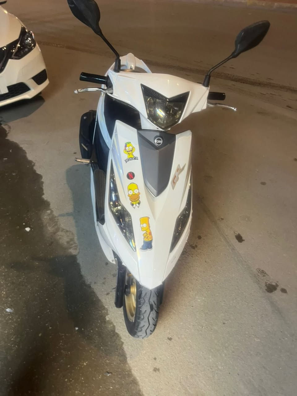 السلام عليكم 
سايم نحله 150 دبلين GR
دراجه نضيفه ومحرك نضيف 
دراجه جديده أوراق كامله منفيس بيها بس تدفع كمرك وتسجل 
تايرات جدد دراجه جاهزه وحلوه 
سعر 8 ورقات بي مجال / مليون و200 عارضه 
مكاني رمادي 
***********
