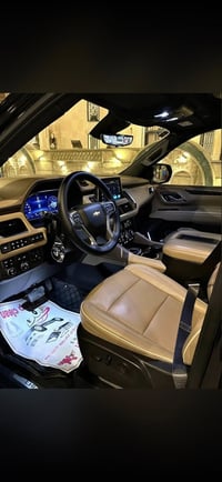 شوفرليت تاهو 2023بريمير خليجي مرقم بغداد مميز  فول مواصفات مكفولة كفال...