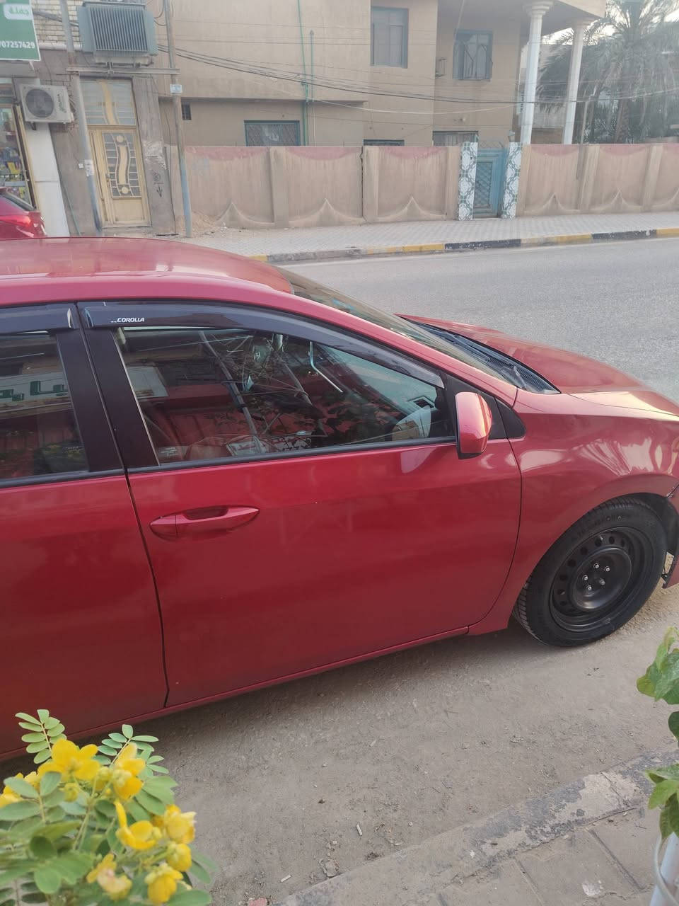 كورلا موديل 2018 رقم كربلاء انكليزي  بسمي زوج تايرات جديد سنوية لغاية 2030 السعر 108 رقم الهاتف ***********
