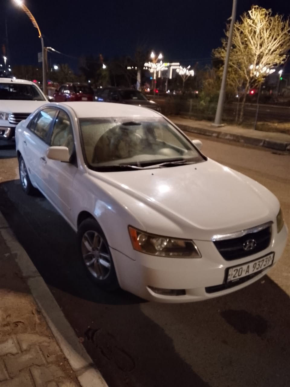 سوناتا موديل 2008 ديالى رقم أنكليزي 6 سلندر أبأسمي
صبغ احزام بدون دواخل 
مكاني بعقوبة 
السعر.95
***********
