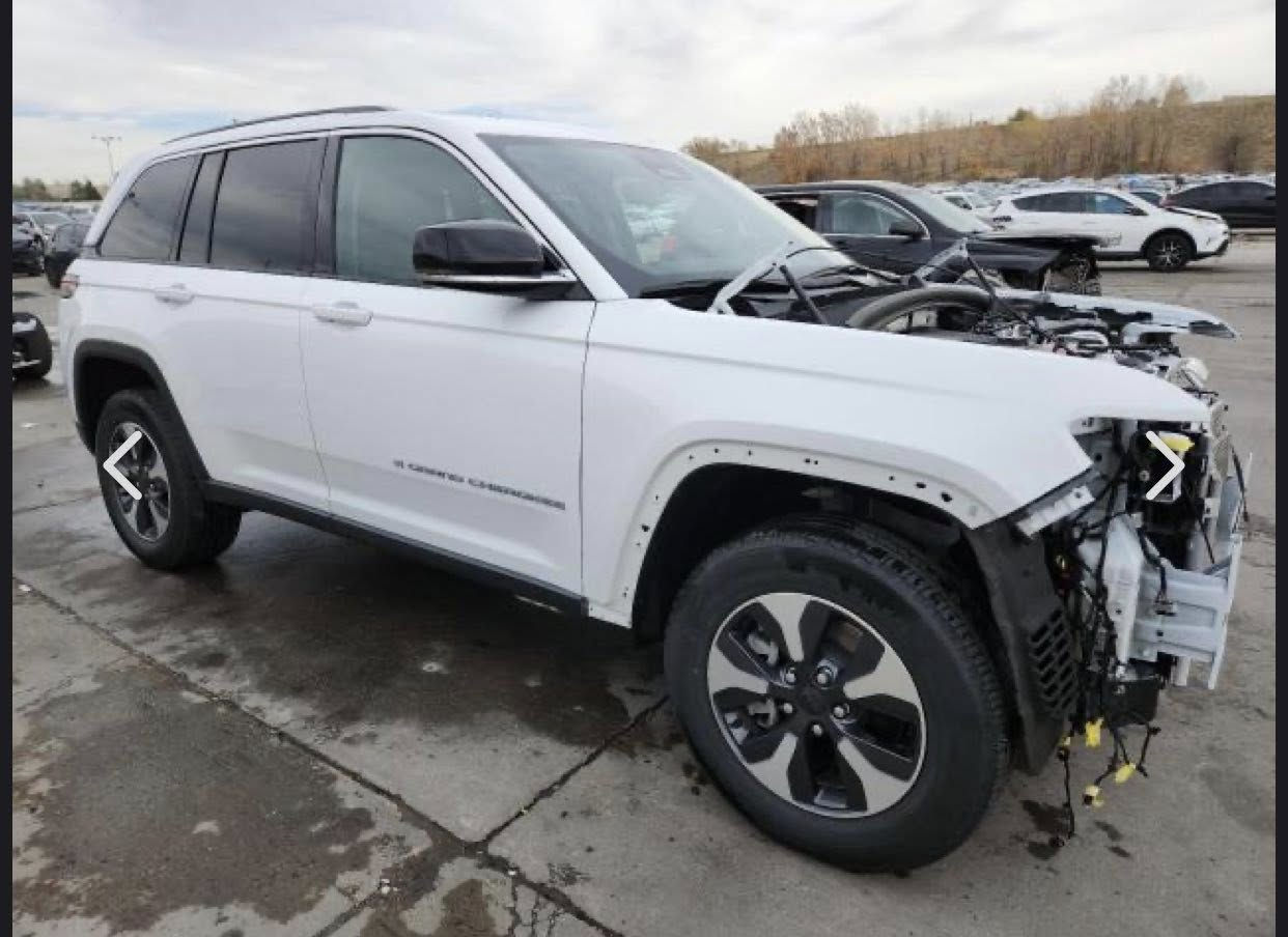 JEEP GRAND CHER LIMITED 4XE 2024
صبغ بوند 
بدون شاصي بدون ارباك
ماشي 36  MI
سعر   325$$
***********
