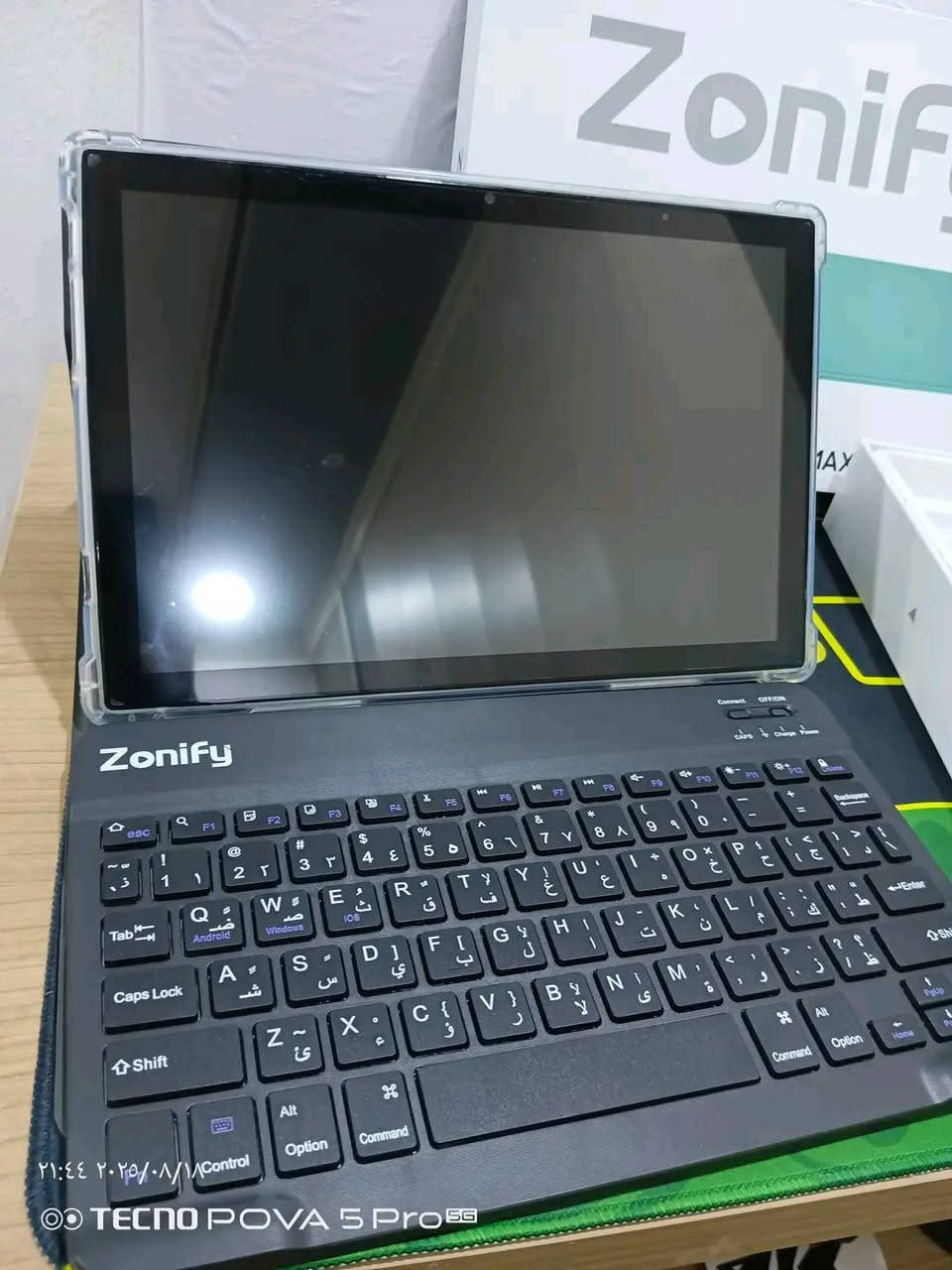 📱 تابلت او ايباد  حجم 10انج
Zonify Air Pad 40 Pro Max. 

ذاكرة خزن 1TB والعشوائية 16GBيعني انسى موضوع المساحة 🔥. 

ملحقاته كفر وقلم لمس وكيبل شحن وتك سماعة بلوتوث وكيبورد… يعني تابلت ولابتوب بوقت واحد ✨

بطاريته قوية وتعيش وياك، يفيد للدراسة، الشغل وحتى الألعاب 🎮.    شحن تايب سي

 اعلی سعر ابیع 

#تابلت #Zonify #عروض_العراق #الكترونيات #دراسة #شغل #العاب


**إذا كنت صاحب هذا الإعلان وتريد حذفه لأي سبب، رجاءا أرسل رسالة إلى الدعم الفني**
