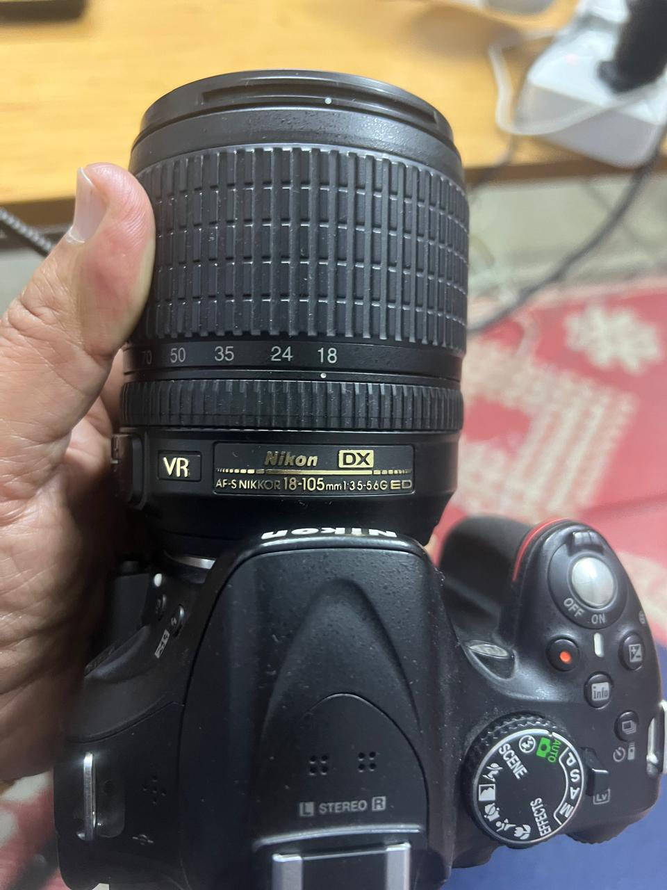 ‏كاميرا نيكون 5200 دي نظافة 99% مكاني بغداد السعر في الخاص ***********
