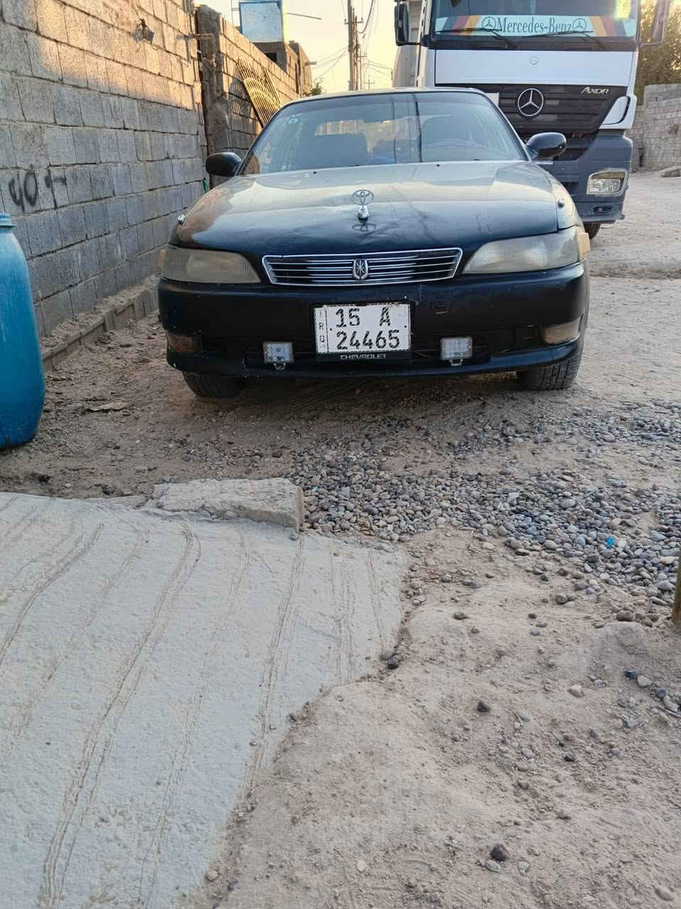 سلام عليكم سياره مارك موديل 1993 للبيع گير ومحرك خير من الله كصه جنطه فقط تخم تاير سنويه بسمي تحويل مباشر محل الوجود الانبار  السعر 35وبيها مجال للتواصل 👈 ***********
