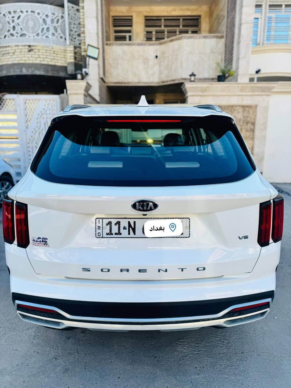 السلام عليكم سورتنو2021 رقم بغداد نكليزي
فول موصفات عده البنوراما سياره 6 سلندر سبعة راكب 3 قطع تبريد مري شفط جنطه كهربائي  كامرة حساسات  شاشة كبيرة كشنات جلد شحن واير ليس السياره كفالة عامة من ضربة وصبغ وتبديل عدا بارد  
كير مكينه حداديه 

سونار مرفق معه الصور 

  
السعر 258 بيه مجال  

مكان سياره بغداد 

الاتصال ***********
