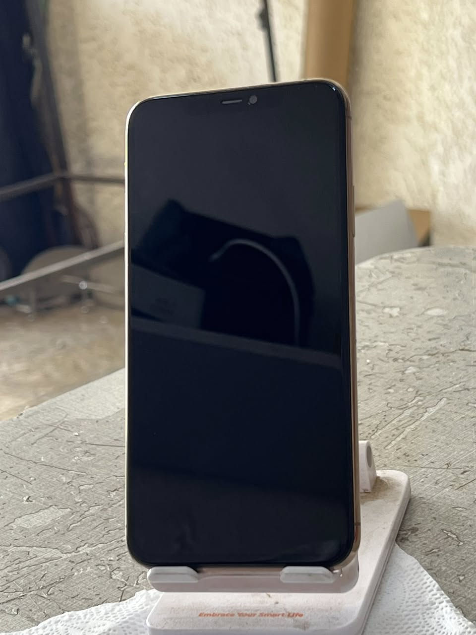 آيفون ١١برو ماكس مبايل كلش نضيف مبدل فقط بس شاشه نوعيه زينه ومحدث آخر تحديث بطاريته 80بلاد ذاكرته 256مكاني نجف حي الانصار السعر 300وبي مجال  ما متواجد ع فيس هاذ رقمي ***********
