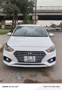 اكسنت موديل 2021 ماشيه 84 وارد امريكي حادثه بارد جاملغ خلفي ربع وقبق ج...