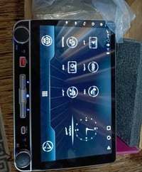 شاشة سياره حجم 10 انش فول، كار بلي ، GPS , مروحة حقيقيه تفاعلية ، اخر ...