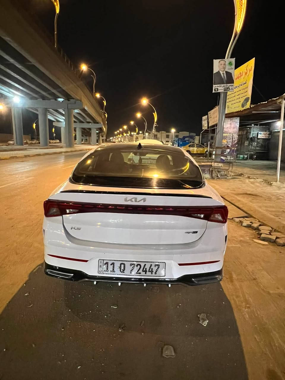 🚗 كيا K5 موديل 2022 للبيع 🚗
السلام عليكم شباب، متوفرة سيارة كيا K5 بمواصفات ممتازة ونظافة عالية. تفاصيل السيارة كاملة أدناه:
🔹 المواصفات العامة:
 الموديل: 2022.
 الفئة: جي تي لاين (GT-Line).
 المواصفات: فووول مواصفات (أعلى فئة).
 الرقم: بغداد (حرة).
🔹 حالة السيارة والبودي:
 الحادث: نصف جاملغ خلفي فقط.
 الكفالة: السيارة مكفولة بالكامل عدا مكان الحادث المذكور (البجم كبس الشركة الأصلي).
💵 السعر والتواصل:
 السعر: للاستفسار ومعرفة السعر يرجى المراسله (متواجد إن شاء الله).


**إذا كنت صاحب هذا الإعلان وتريد حذفه لأي سبب، رجاءا أرسل رسالة إلى الدعم الفني**