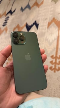 ايفون 13 برو ماكس زيتوني ذاكرة 512 سيم كرت واحد بطاريتة 84 مامبدل بي ا...