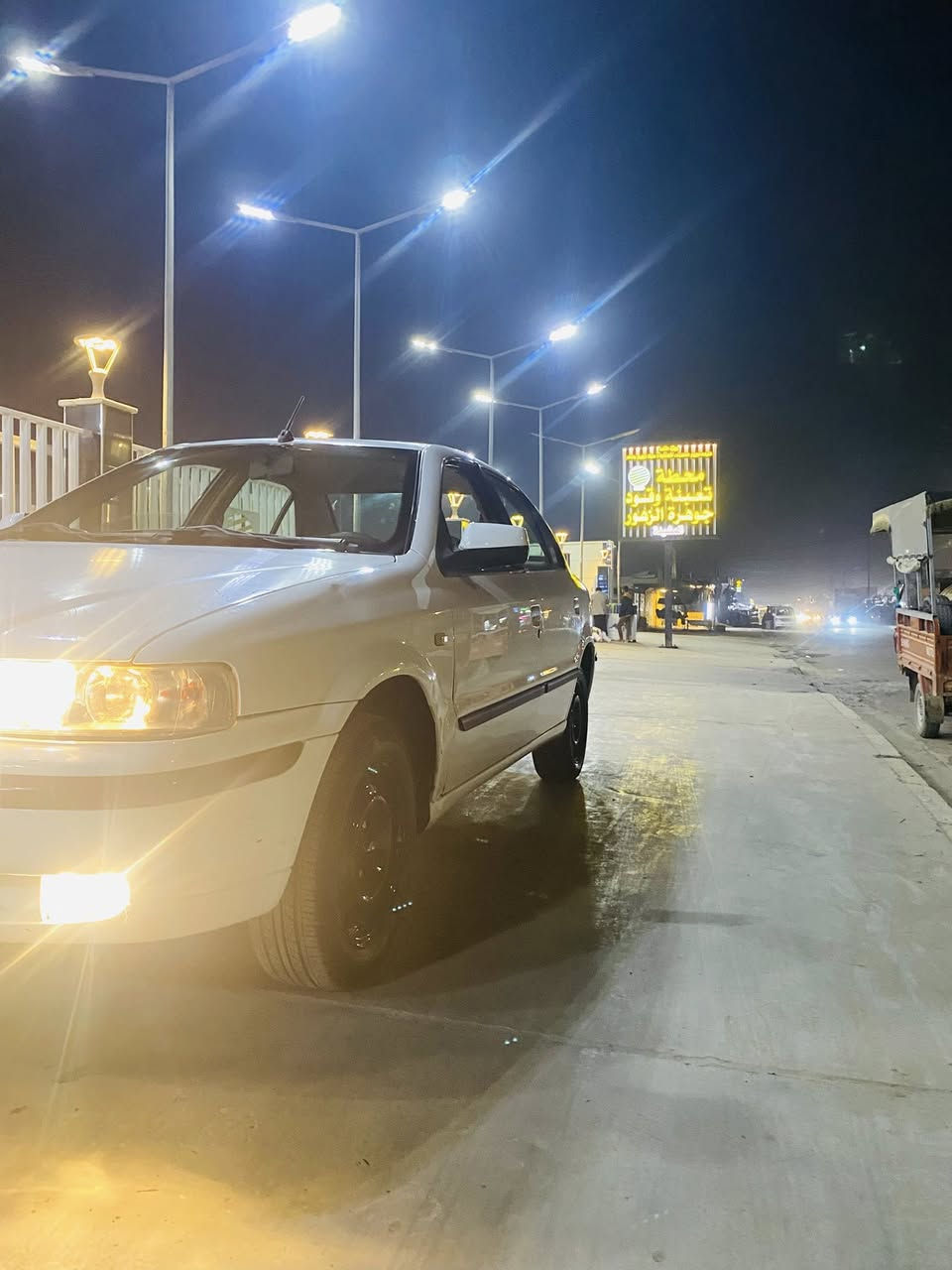 السلام عليكم سمند موديل 12السيارة علة وضع الشركة ماشية 164 تبريد شغال تخم تاير جديد صدر امامي خلفي جديد سنتر لك غرفتة نضيفة مابيهة لا ضربة صبغ مكاني بغداد السعر 50بيهة مجال رقم ***********
