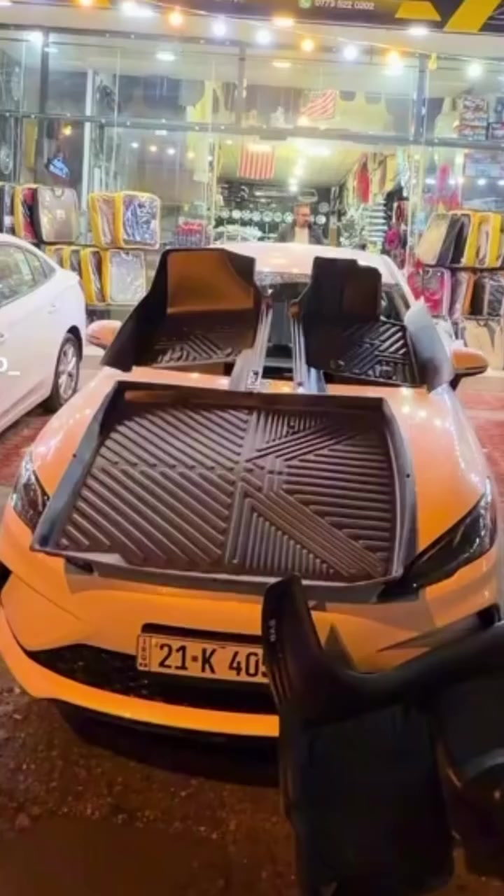 أرضيات KQD تغليف كامل ع دوسه خاص BYD قالب بلادي شركة 
دستروير - سيل فايف - كن بلاص 
متوفر اكسسورات بردات 
العنوان : الاعظمية 
اللحجز ولاستفسار الاتصال 
هاتف ☎️: ***********
