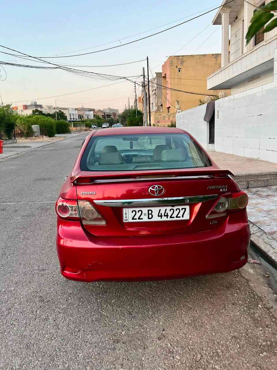 كورلا موديل 2008 خليجي
محرك 1800-1zz 
كير محرك جديد قبل شهر ونص شاده لا تنقيص ولا تبخير 
تبريد خير من الله 
رقم اربيل شبه مميز بأسمي سنويه و هزه جديد للـ2031
تحويل ثاني يوم
تكم و لغود و شواصي و قماره و حوض و دواخل كلها كفاله 
السعر 88
مكاني بغداد 
الشراي يتصل / ***********
