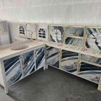 كاونتر متر ونص • سنك متر و٢٠ • مرمر