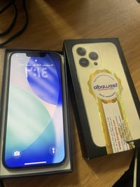 ايفون 13 برو فقط مو بروماكس ذاكرة 128بطارية 77   الجهاز مكفول شخط مابي...