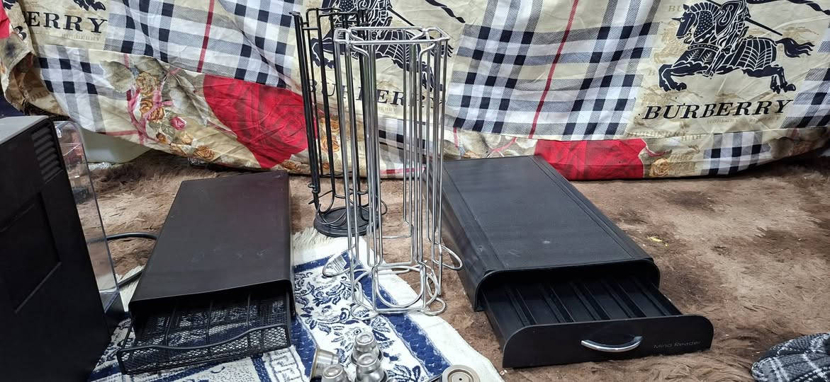 السلام عليكم متوفر ستاند كبسولات
سعر القطعه 5
وكبسولات اعادة تعبئة نسبريسو 4 قطع ب10
التامبر ستيل سعر القطعه 5
للحجز على الخاص
متوفر توصيل جميع محافظات العراق 5
لمشاهدة باقي الاجهزة الدخول على صفحتي


**إذا كنت صاحب هذا الإعلان وتريد حذفه لأي سبب، رجاءا أرسل رسالة إلى الدعم الفني**