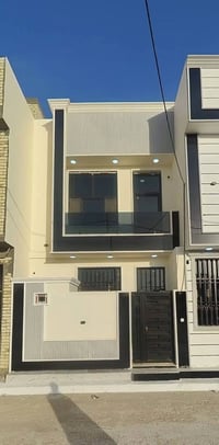 عكد بليبل كربلاء • بيت ٥٠م طابقين • طابو زراعي