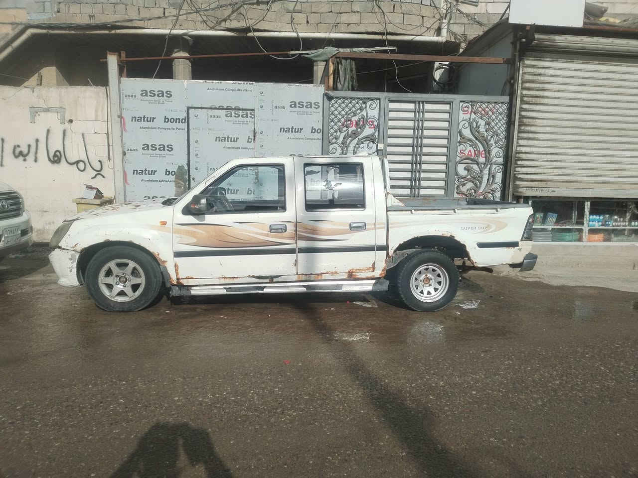 السلام عليكم سيارة بيك اب فتون
موديل ٢٠١٣ السعر ٢٣ ورقة
لاتصال علئ ***********
العنوان / البصره كرمة على شارع الحلاف
