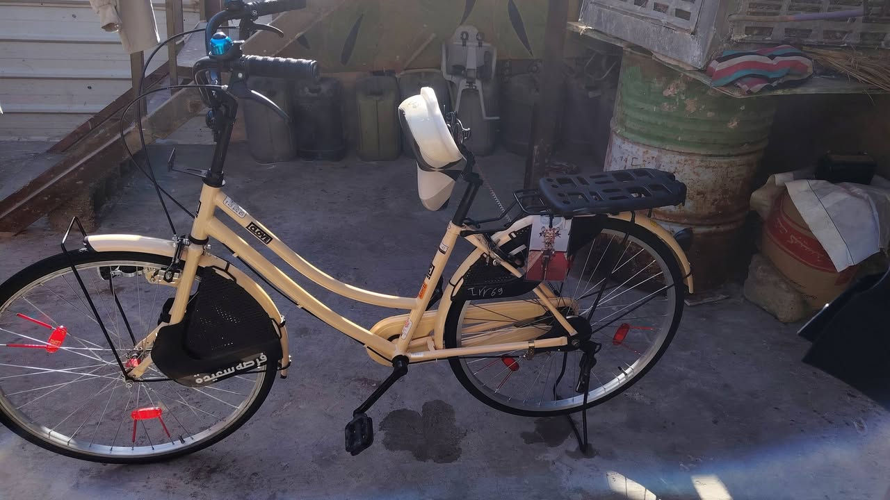 السلام عليكم من رخصة مدير الگروب
اخوان بايسكل بناتي موديل 22 كفالة جديد شركة كلوف تايرات جدد جوابة جدد سرج قلاب كشن طبي شبج جدد كاسحة مرتب للاخير مختم كامل الختومات ياباني السعر 180 وبي مجال اتصل وتدلل *********** متواجد خاص  والي ميعجبة السعر يعبر لا يعلق
