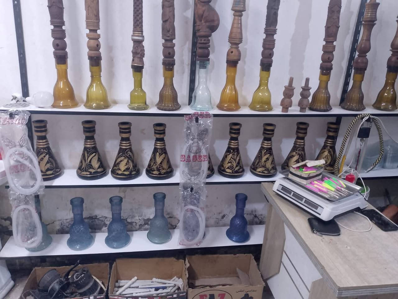 محل أراكيل للبيع ميسان حي العامل إيجار 75 شراي يتصل***********
