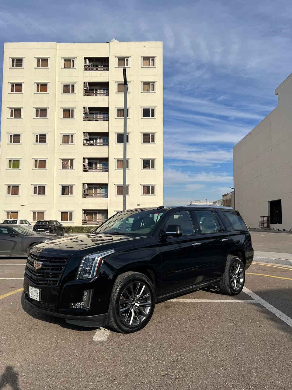 كاديلاك اسكاليد 2020 بلاتينبوم 
بلاك ( خـليـجـي ) ماشيه 98 الف 
مكفوله من الضرر والصبغ رقم بغداد بأسمي 
رقم صاحب سيارة***********
فقط اتصال 

                  
السياره فول 1/1ماكو مجال اذكر المواصفات لان
السياره فول ومعروفه للجنايه 
بدون بارد  ،بدون حتى شخط
دعاميات هم بدون صبغ ،بقية كلها بشرط

محرك كير بشرط مامفتوح 
سيارة  نظيفة كلشي عل بلاد لوك 
باسمي السنوية بشرط تحويل ثاني يوم 
مكان السياره بغداد
