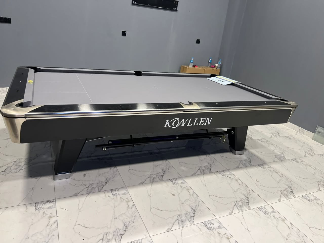 KONLLEN TABLE
للمباريات الكبيرة.
وكاله رسمي في عراق شركه (snooker shopping ) 
⭐️ Snooker Shopping 🚚 All over the world 📍 Iraq - Erbil (40street) 📞 ***********
