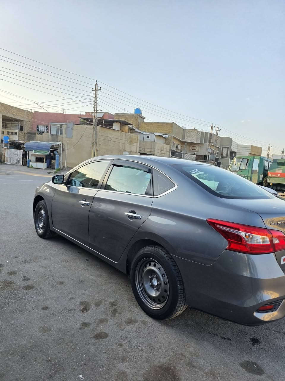 نيسان سنترا وارد امريكي 2016
محرك 1800
تحكم ستيرن 
مثبت سرعه 
نظام eco + سبورت 
تخم تايرات جديد ياباني 
شاشه لكزز +سستم صوت
حادثها بنيد وجاملغ ايمن مبدلات 
ومكانين بارد
سياره بيها نواعم جدا بسيطه 
السعر 98 ورقه وبيها مجال 
السعر 98 ورقه وبيها مجال
***********
***********
بغداد الدوره

